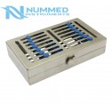 7 Pcs Instruments Sterilization Tray With Detachable Lids 